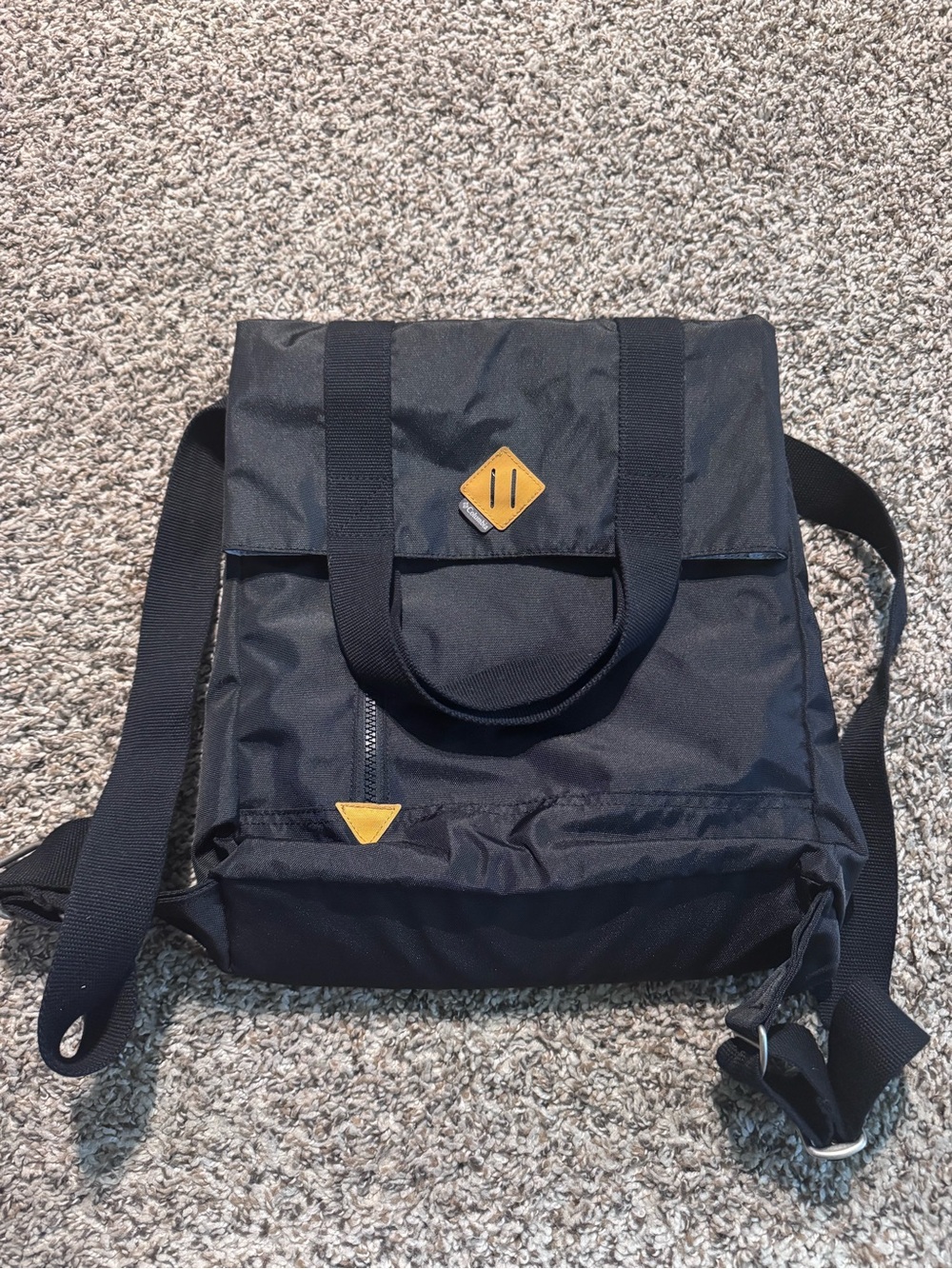 Columbia Black Bag pack for camping and hiking